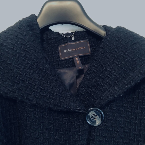 Bouclé Hooded 3/4 Swingcoat - Picture 5 of 14